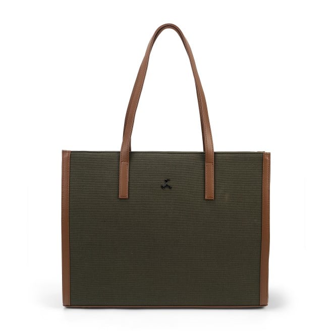 Mochi Women Green Hand Bags Tote bag