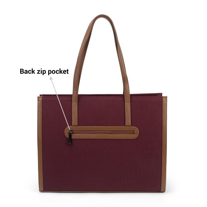 Mochi Women Maroon Hand Bags Tote bag (SKU: 66-717-44-10)