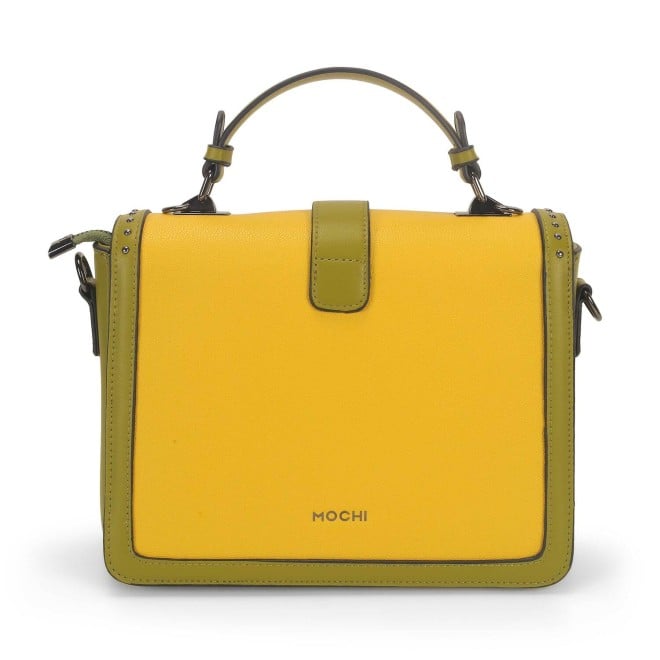 Mochi Women Yellow Casual Sling Bag (SKU: 66-720-33-10)