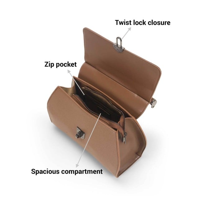 Mochi Women Brown Casual Handbags (SKU: 66-721-12-10)