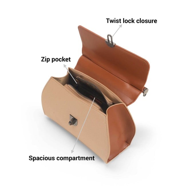 Mochi Women Beige Casual Handbags (SKU: 66-721-20-10)