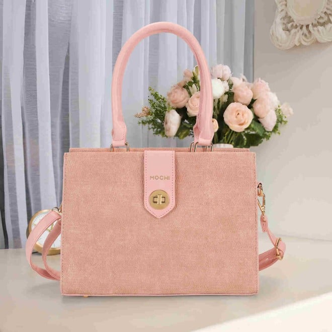 Mochi Women Pink Casual Satchels