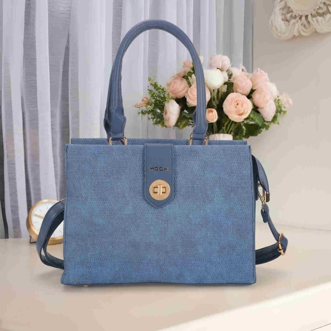 Mochi Women Blue Casual Satchels
