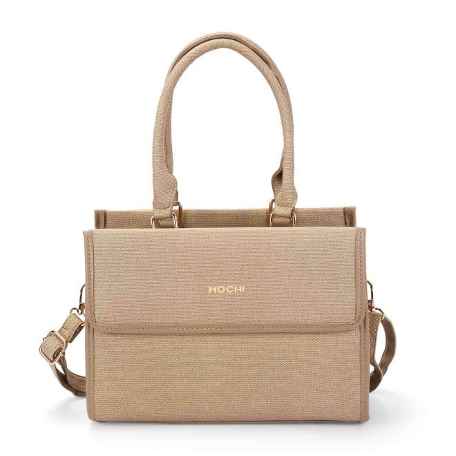 Mochi Women Beige Casual Satchels (SKU: 66-727-20-10)
