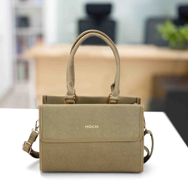 Mochi Women Green Casual Satchels (SKU: 66-727-21-10)