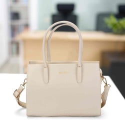 Women White Casual Satchels
