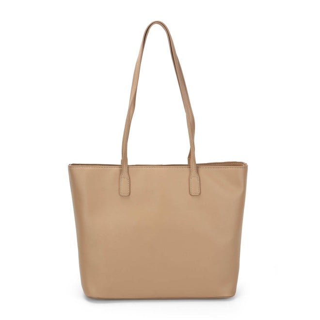 Mochi Women Beige Casual Tote Bag (SKU: 66-729-20-10)
