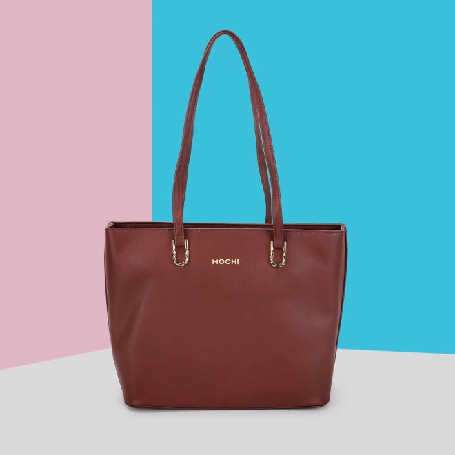 Mochi Women Purple Casual Tote Bag