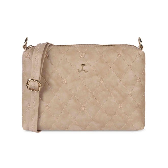 Mochi Women Beige Casual Sling Bag (SKU: 66-7354-20-10)