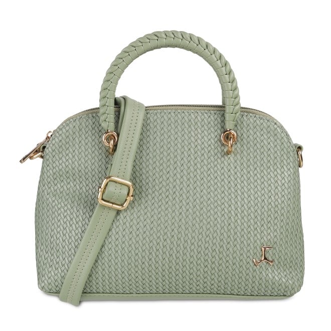 Mochi Women Light-Green Hand Bags Satchel Bags