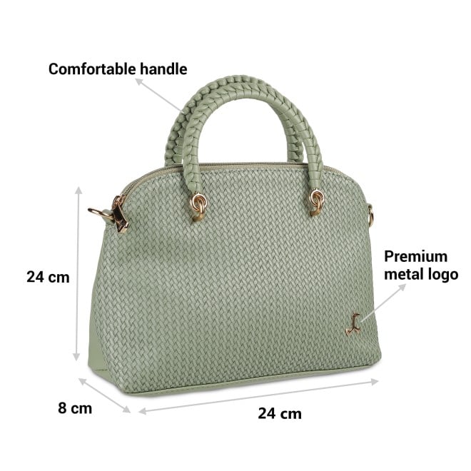 Mochi Women Light-Green Hand Bags Satchel Bags (SKU: 66-7369-60-10)