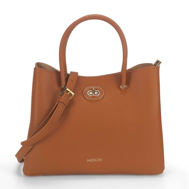 Mochi Women Tan Casual Satchels (SKU: 66-737-23-10)