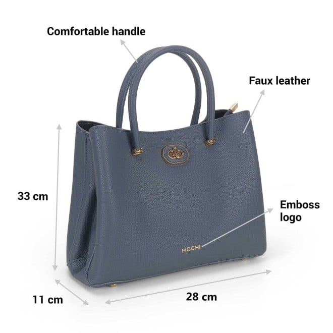 Mochi Women Blue Casual Satchels (SKU: 66-737-45-10)
