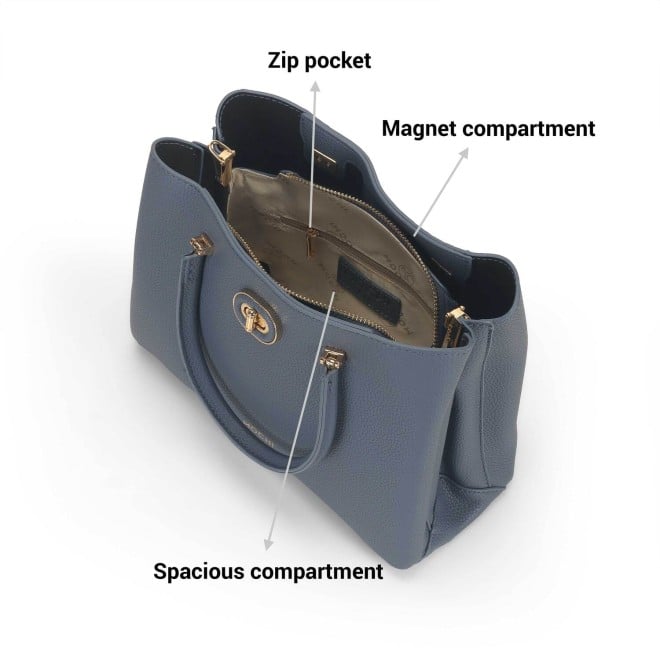 Mochi Women Blue Casual Satchels (SKU: 66-737-45-10)