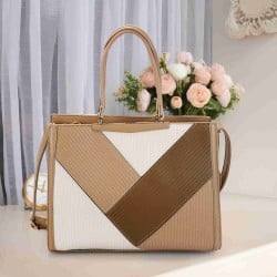 Women Beige Casual Satchels