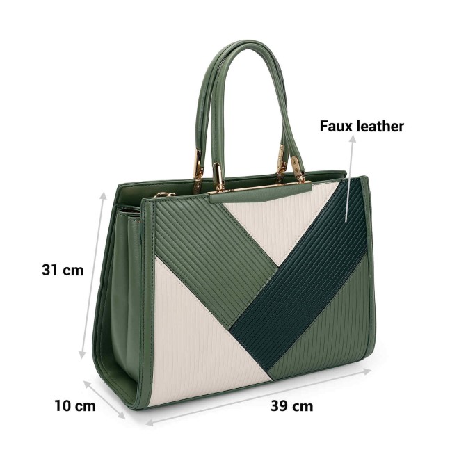 Mochi Women Green Casual Satchels (SKU: 66-738-21-10)