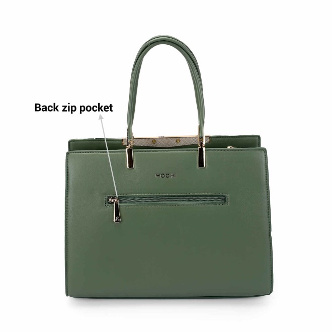 Mochi Women Green Casual Satchels (SKU: 66-738-21-10)