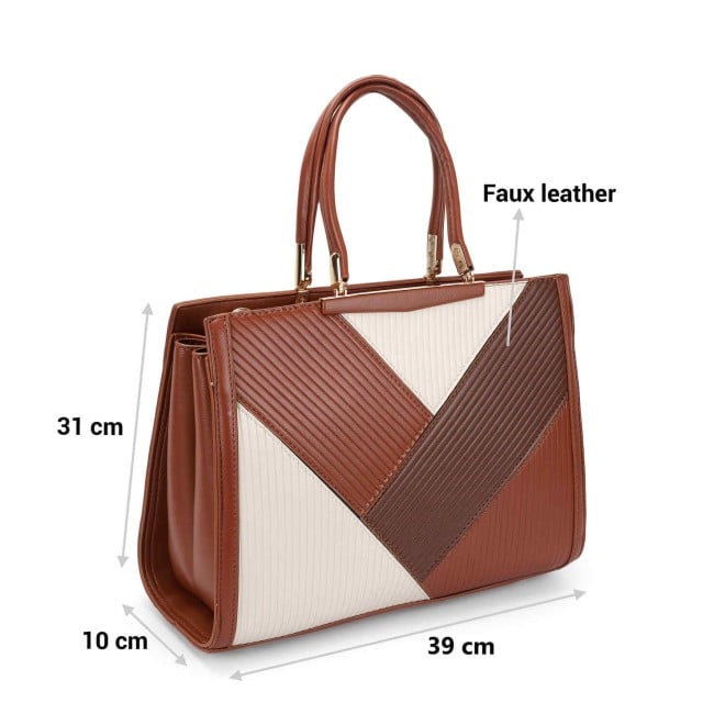 Mochi Women Tan Casual Satchels (SKU: 66-738-23-10)