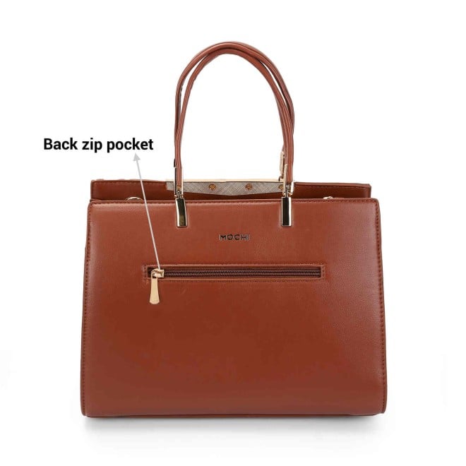 Mochi Women Tan Casual Satchels (SKU: 66-738-23-10)