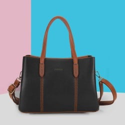 Women Black Casual Satchels