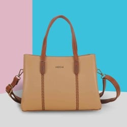 Women Beige Casual Satchels