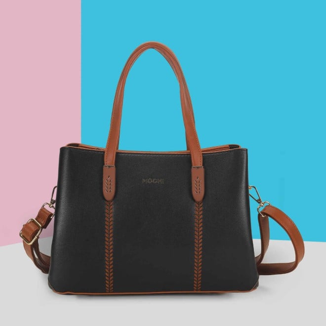 Mochi Women Black Casual Satchels (SKU: 66-739-11-10)