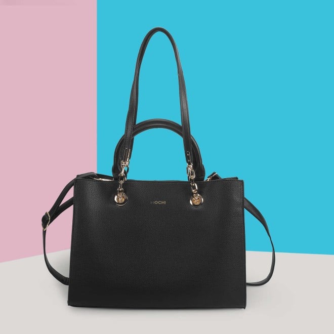 Mochi Women Black Casual Tote Bag (SKU: 66-740-11-10)