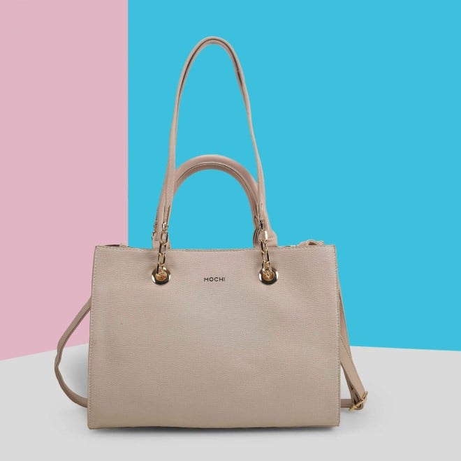 Mochi Women Off White Casual Tote Bag (SKU: 66-740-66-10)