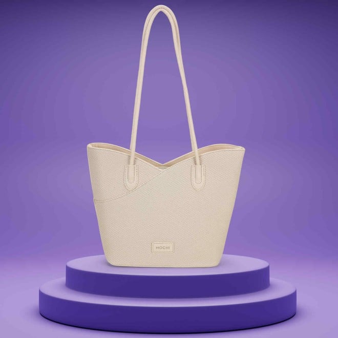 Mochi Women White Casual Shoulder Bag (SKU: 66-744-16-10)