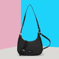 Women Black Casual Sling Bag
