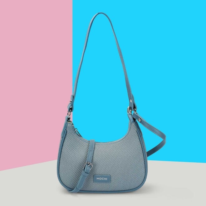 Mochi Women Blue Casual Sling Bag (SKU: 66-745-45-10)