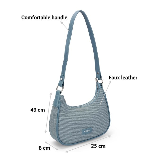 Mochi Women Blue Casual Sling Bag (SKU: 66-745-45-10)