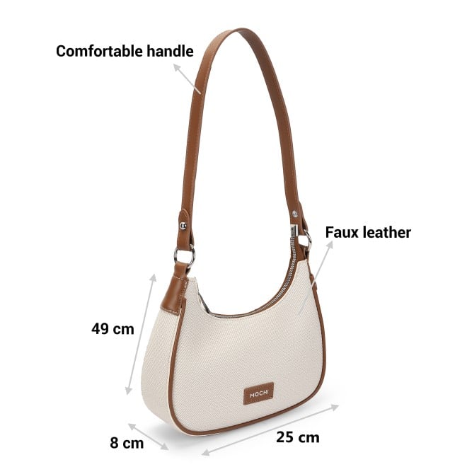 Mochi Women Off-white Shoulder Bag (SKU: 66-745-66-10)