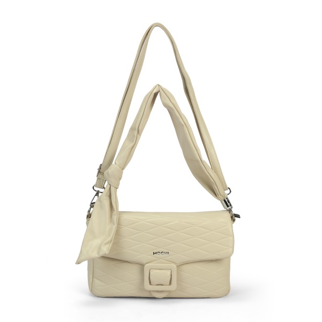 Mochi Women White Shoulder Bag (SKU: 66-747-16-10) Mochi Women White Shoulder Bag (SKU: 66-747-16-10)