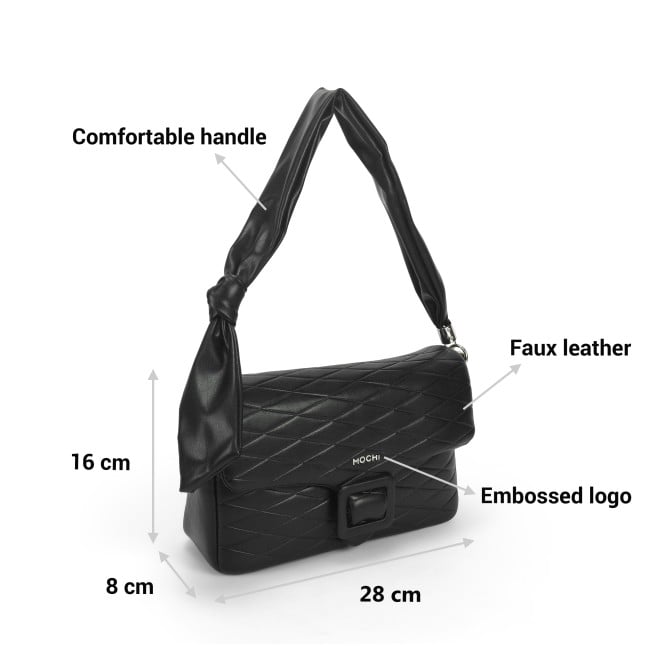 Mochi Women Black Shoulder Bag (SKU: 66-747-11-10)