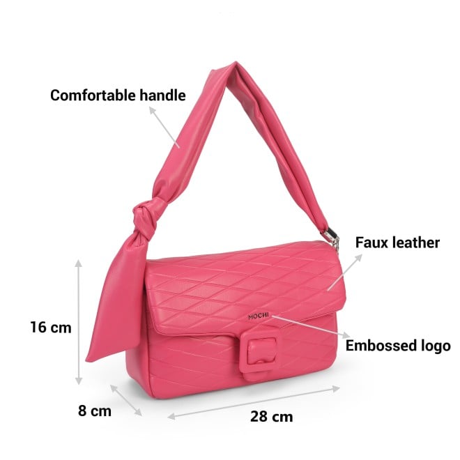Mochi Women Pink Shoulder Bag (SKU: 66-747-24-10)