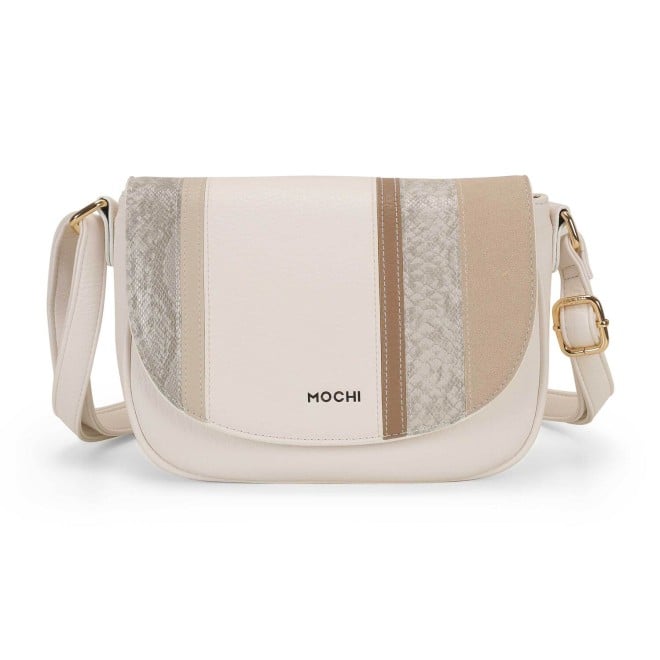 Mochi Women Off White Casual Sling Bag (SKU: 66-749-66-10)