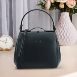 Women Black Satchel Bag