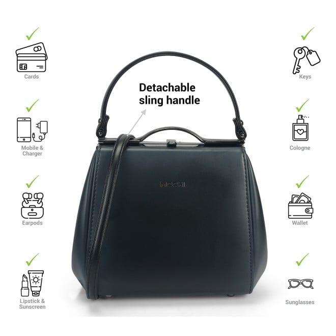 Mochi Women Black Satchel Bag (SKU: 66-751-11-10)