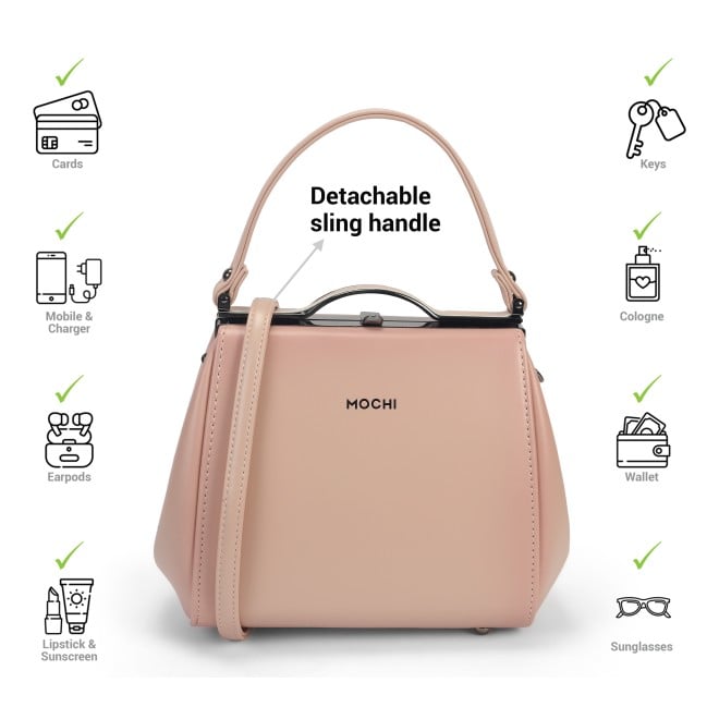 Mochi Women Pink Satchel Bag (SKU: 66-751-24-10)