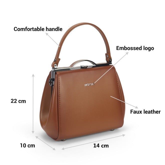 Mochi Women Tan Satchel Bag (SKU: 66-751-23-10)