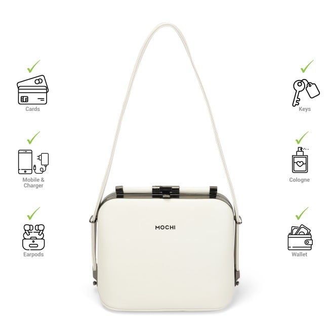 Mochi Women White Evening Bag (SKU: 66-752-16-10)