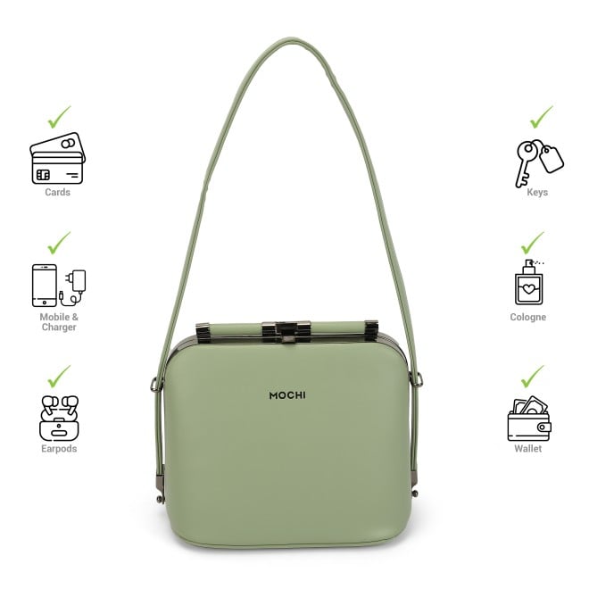 Mochi Women Green Evening Bag (SKU: 66-752-21-10)