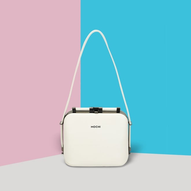 Mochi Women White Evening Bag