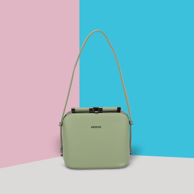 Mochi Women Green Evening Bag