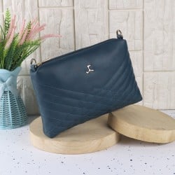 Women Blue Casual Sling Bag