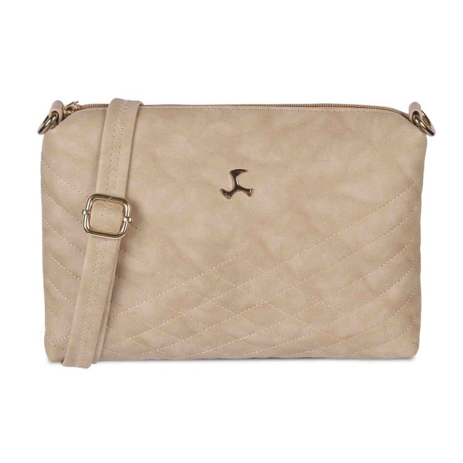 Mochi Women Beige Casual Sling Bag (SKU: 66-7549-20-10)