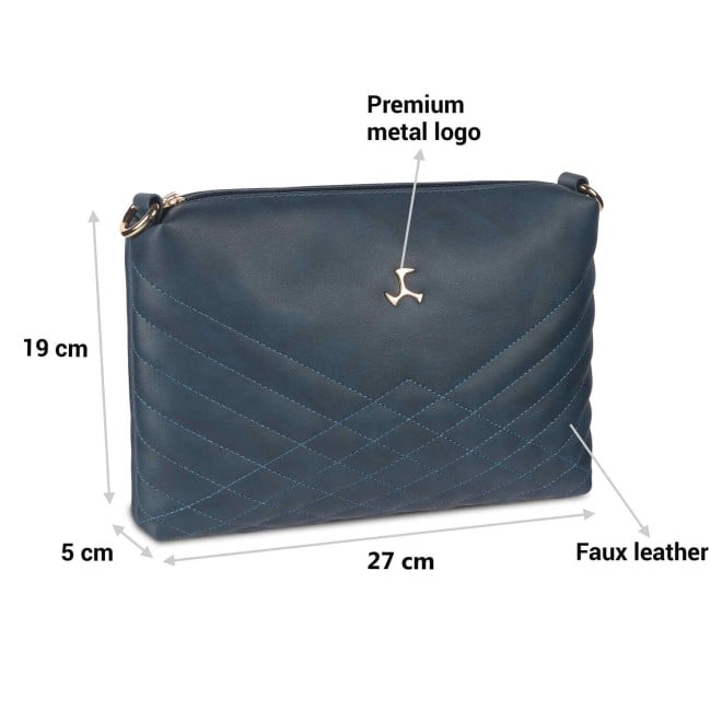 Mochi Women Blue Casual Sling Bag (SKU: 66-7549-45-10)