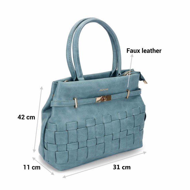 Mochi Women Blue Casual Shoulder Bag (SKU: 66-755-45-10)