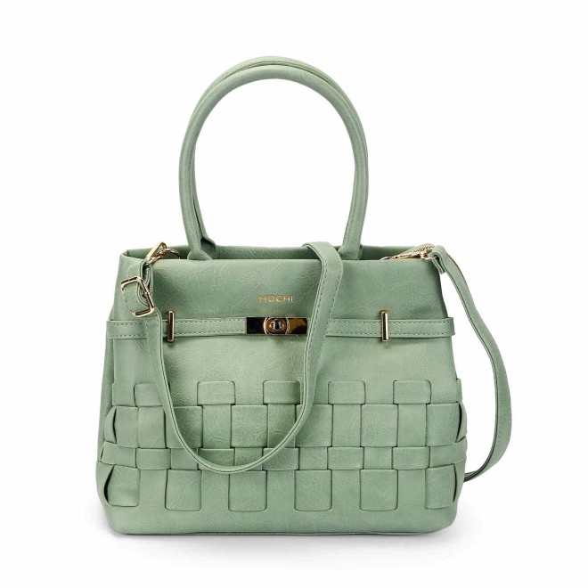 Mochi Women Light green Casual Shoulder Bag (SKU: 66-755-60-10)